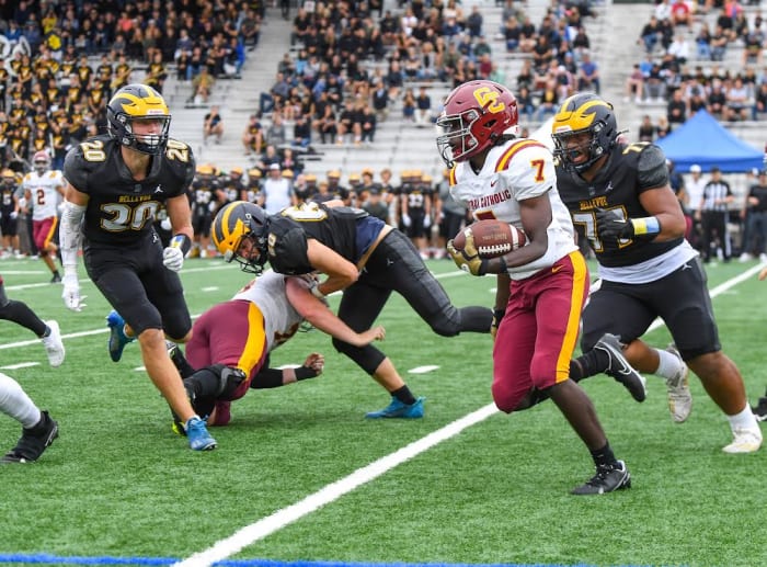 2022 Washington/Oregon high school football: Central Catholic (OR) at Bellevue (WA)